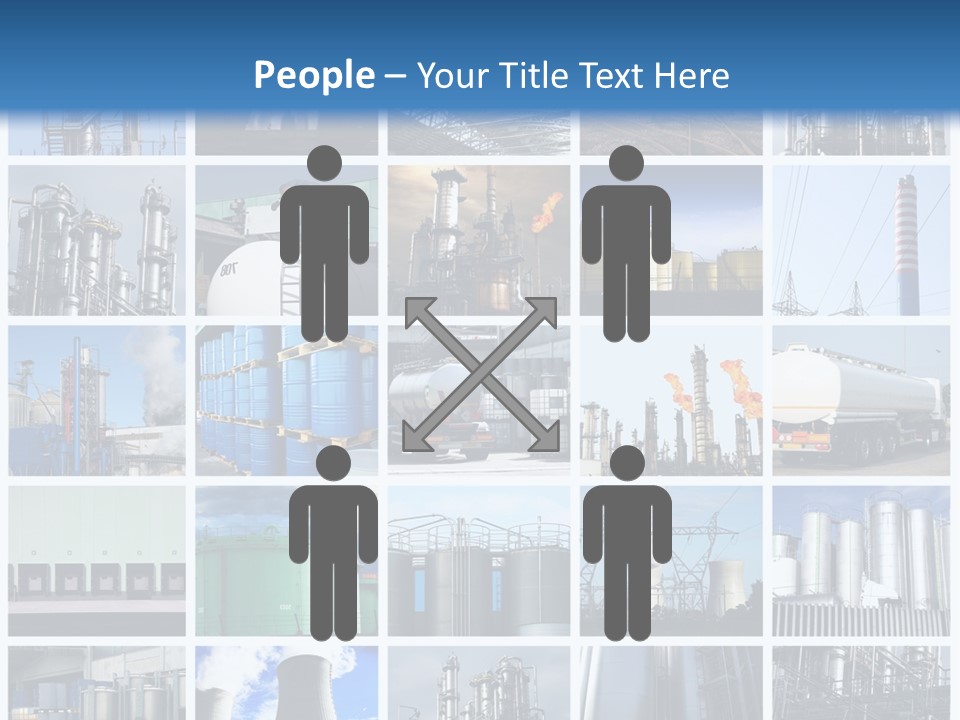 Container Petrol Nuclear PowerPoint Template