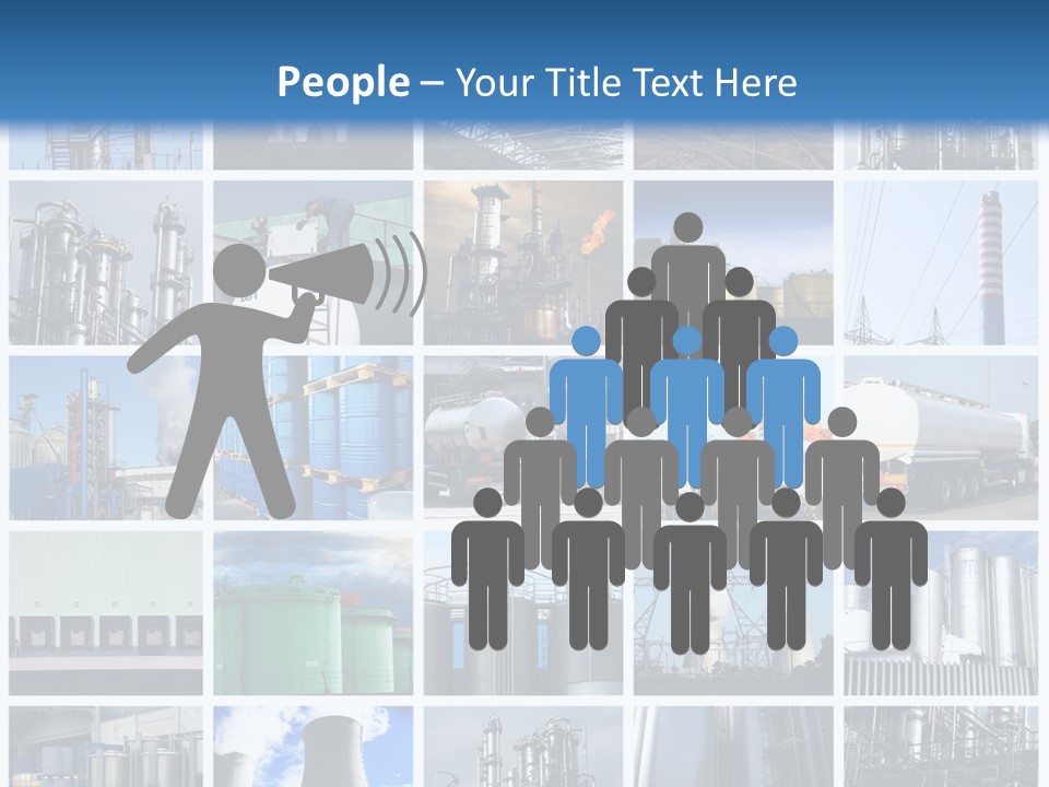 Container Petrol Nuclear PowerPoint Template
