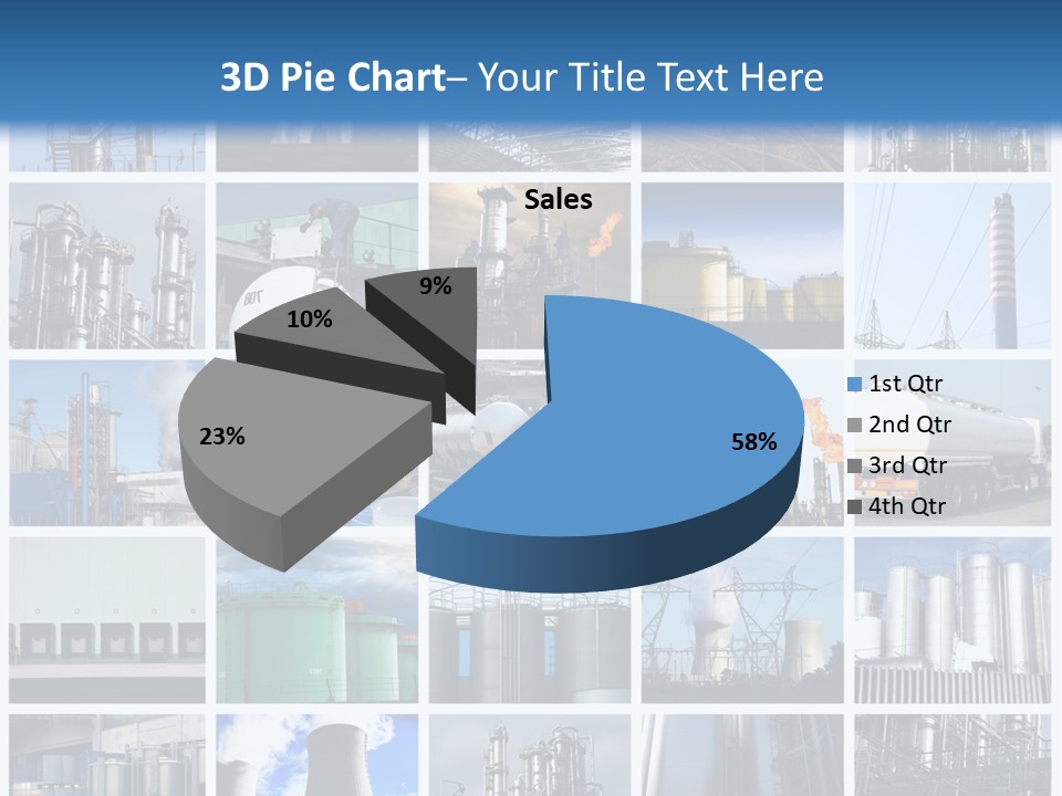 Container Petrol Nuclear PowerPoint Template