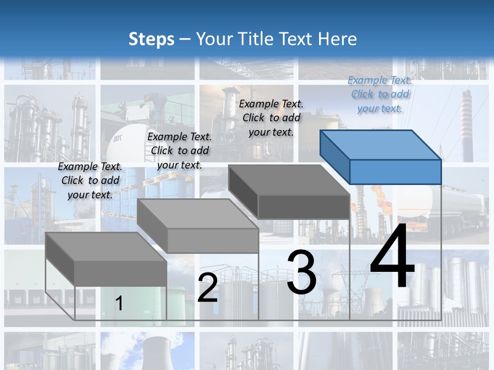 Container Petrol Nuclear PowerPoint Template
