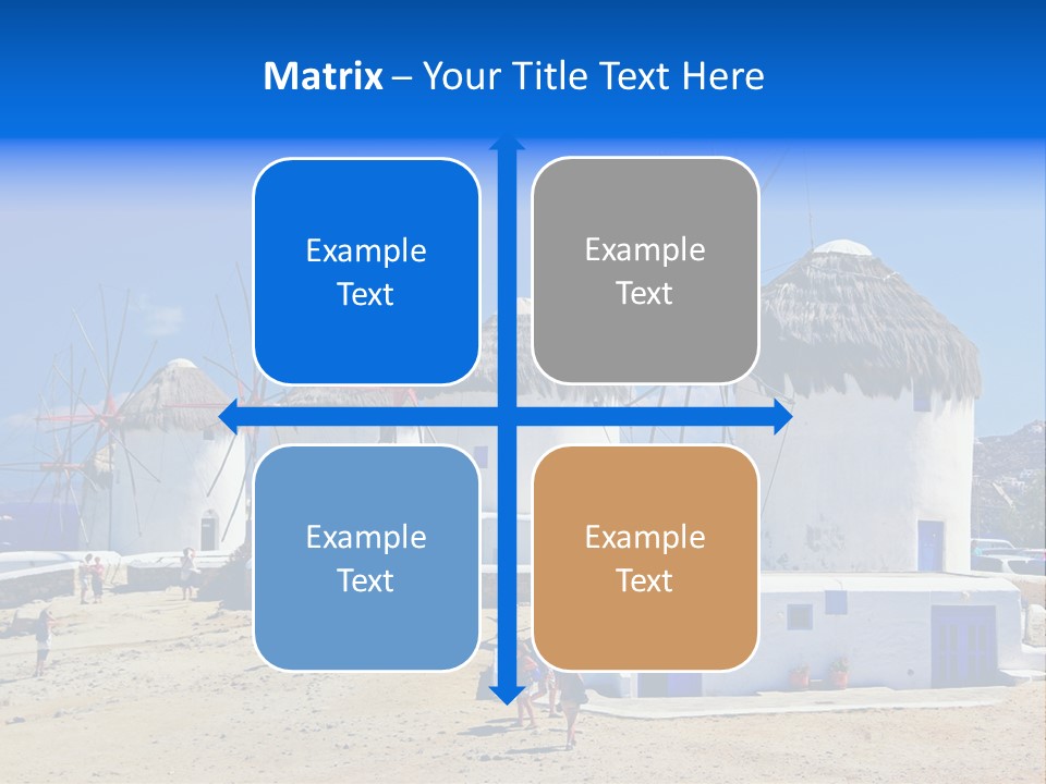 Windmill City Style PowerPoint Template