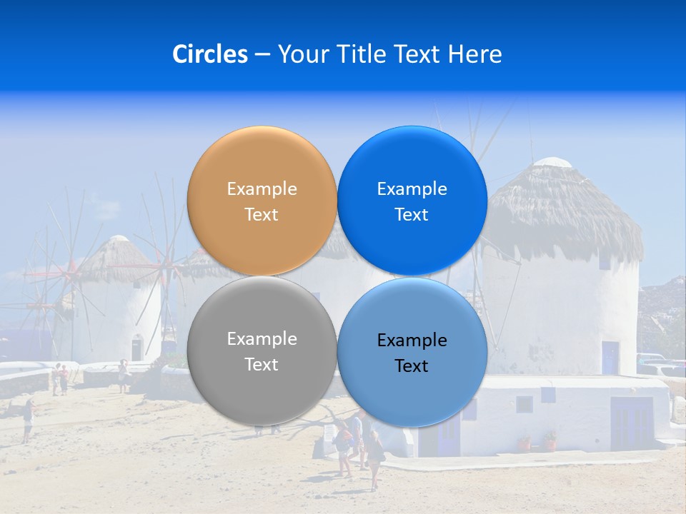 Windmill City Style PowerPoint Template