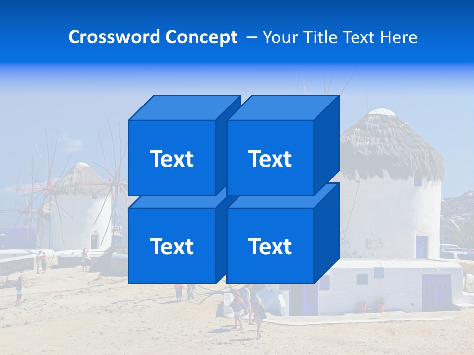 Windmill City Style PowerPoint Template
