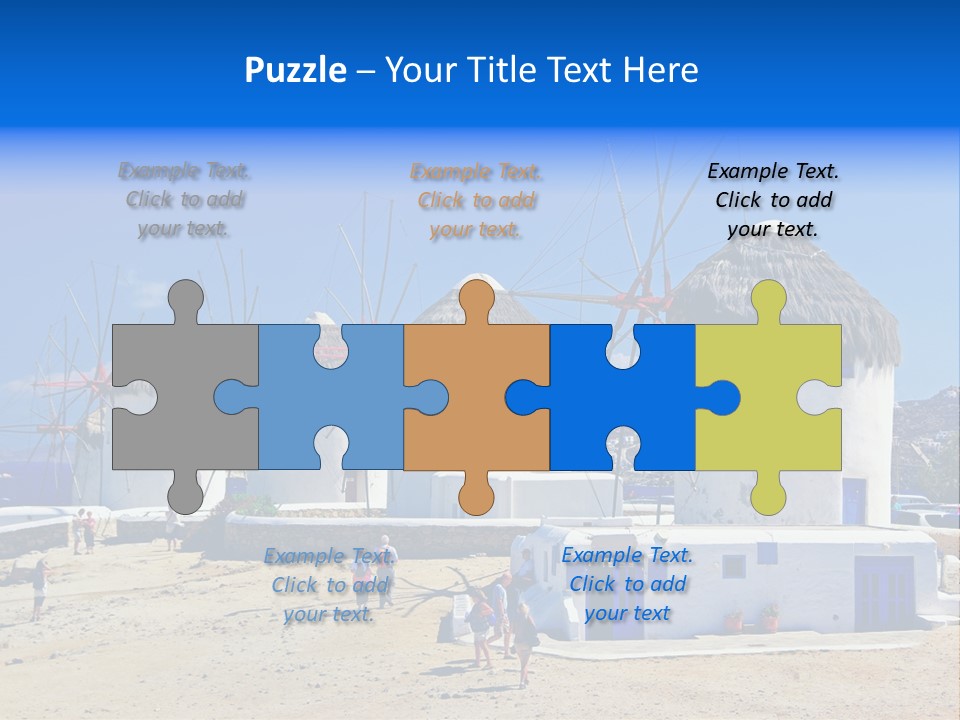 Windmill City Style PowerPoint Template