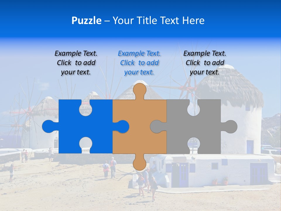 Windmill City Style PowerPoint Template