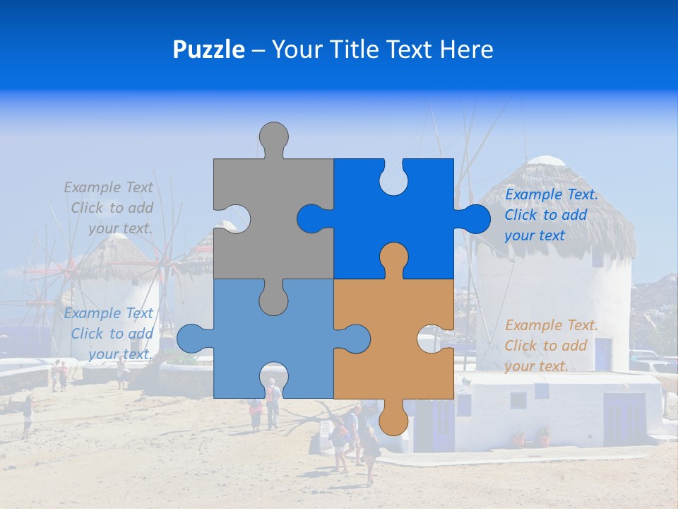 Windmill City Style PowerPoint Template