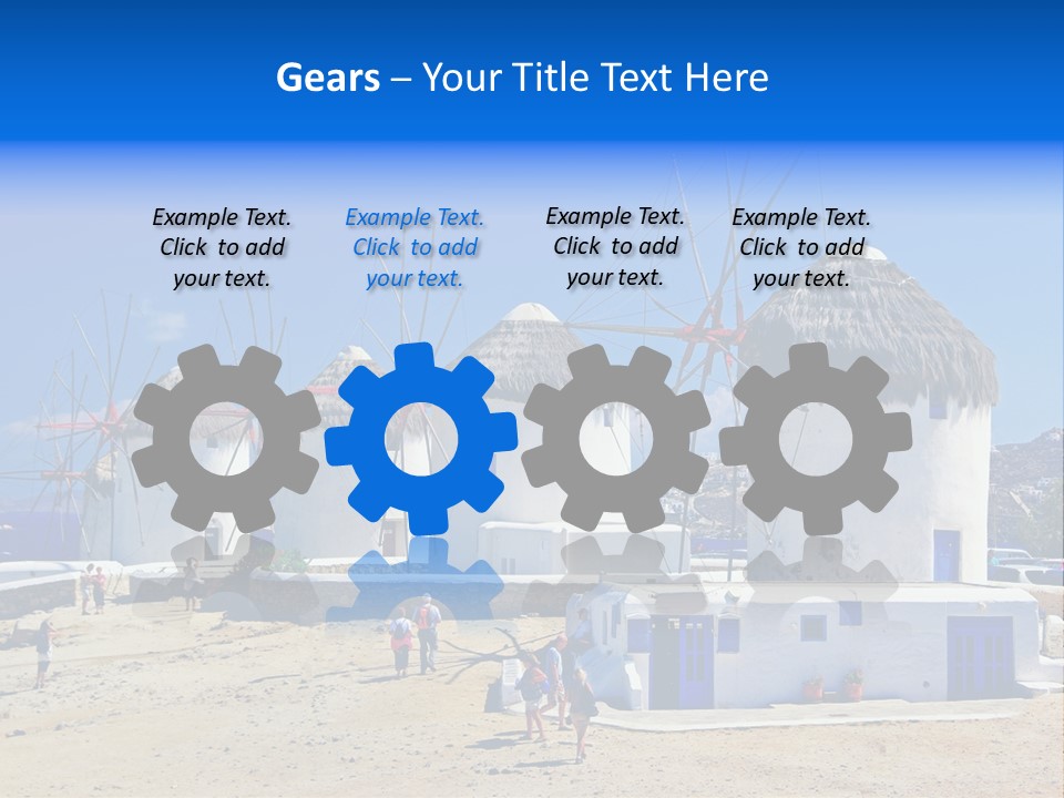 Windmill City Style PowerPoint Template