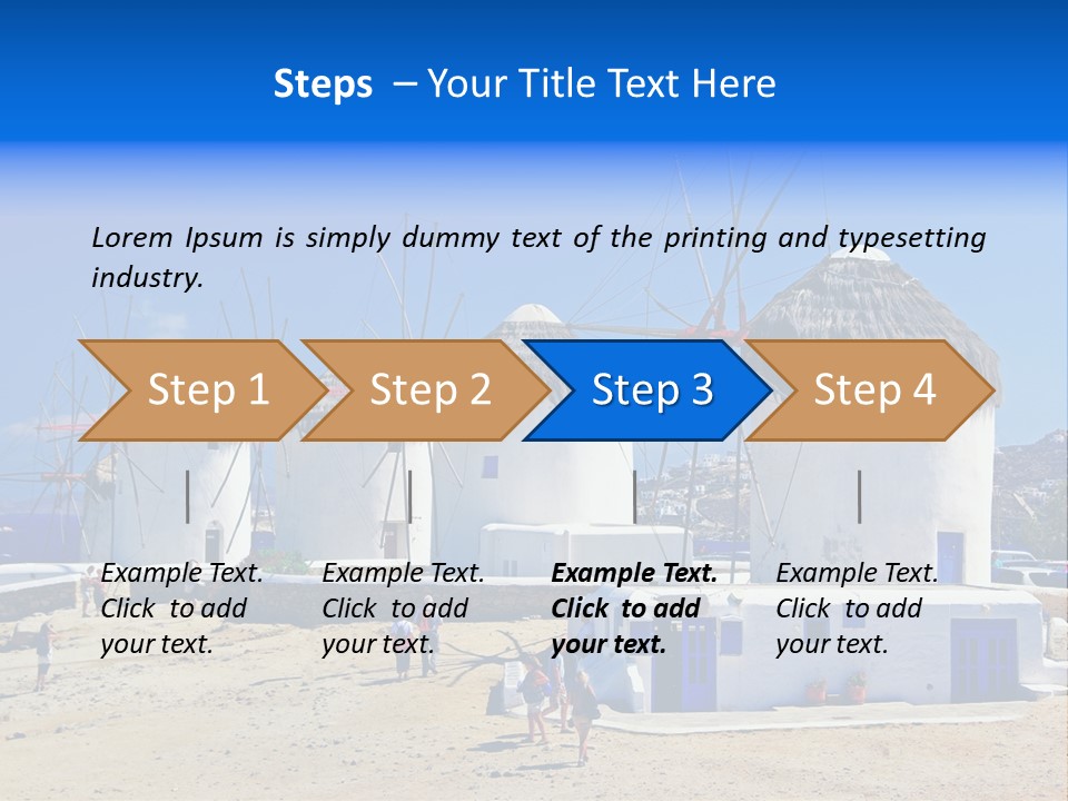 Windmill City Style PowerPoint Template