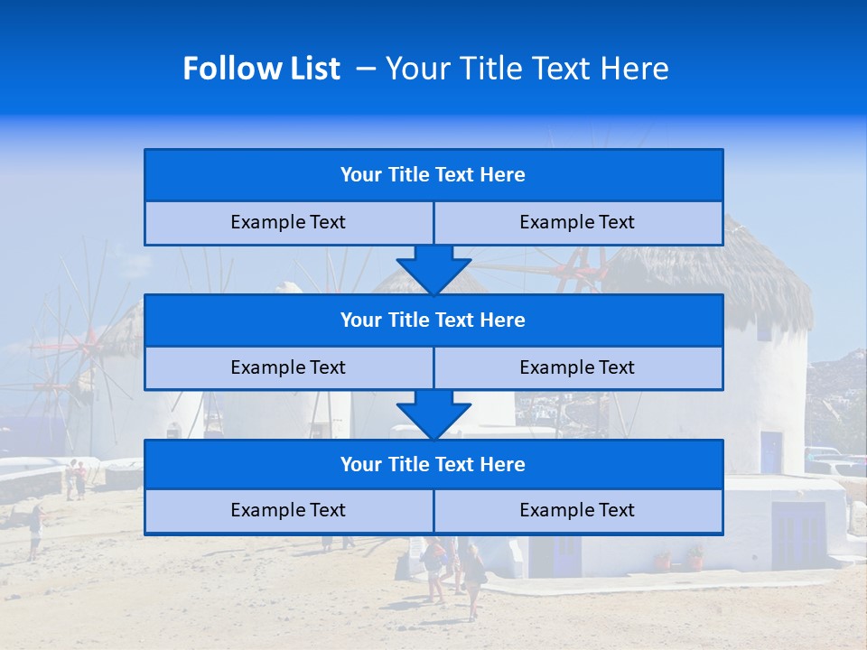 Windmill City Style PowerPoint Template