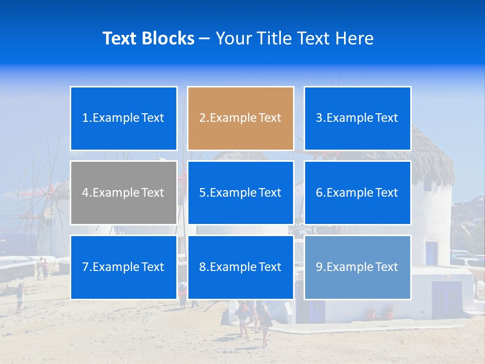 Windmill City Style PowerPoint Template