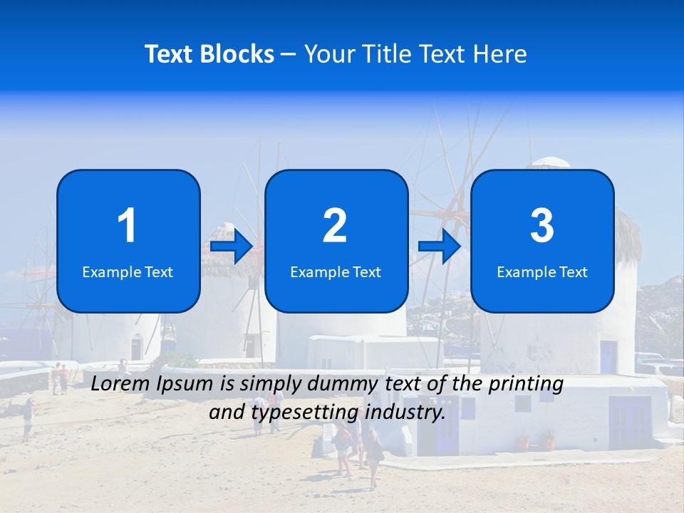 Windmill City Style PowerPoint Template