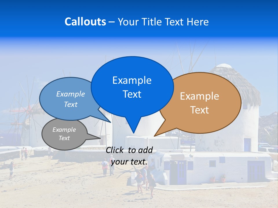 Windmill City Style PowerPoint Template