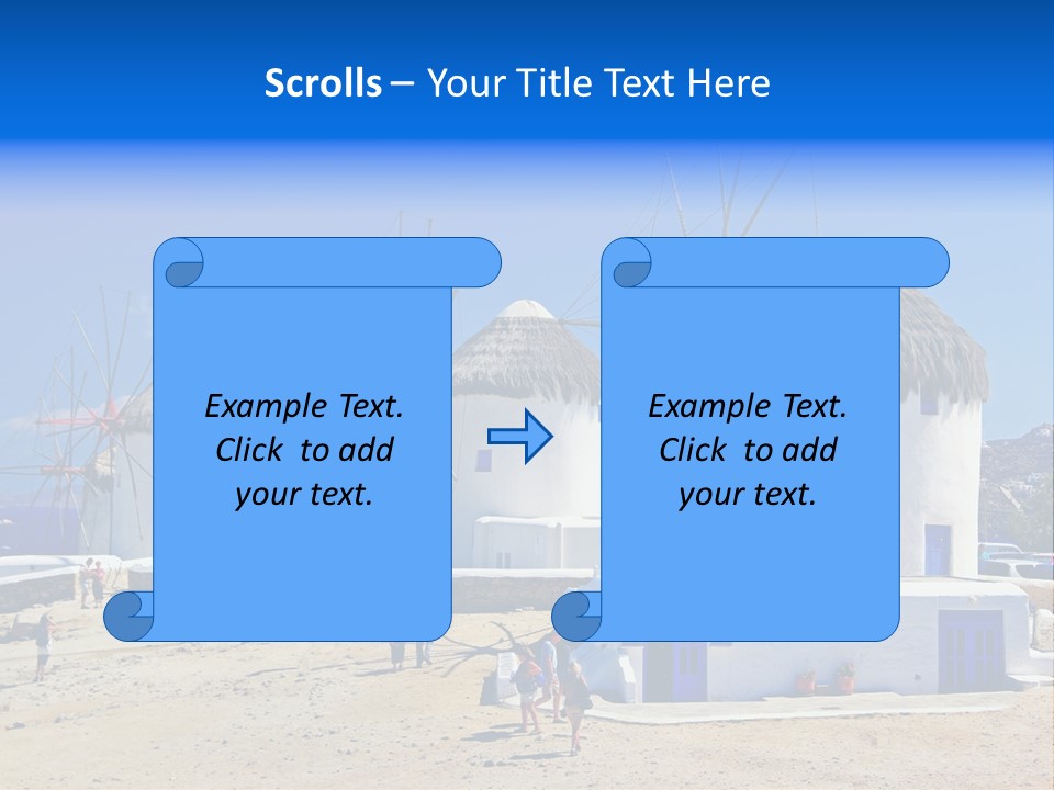 Windmill City Style PowerPoint Template