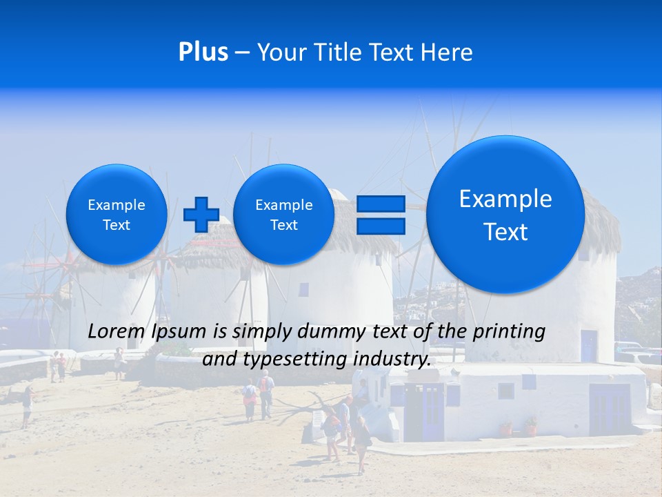 Windmill City Style PowerPoint Template