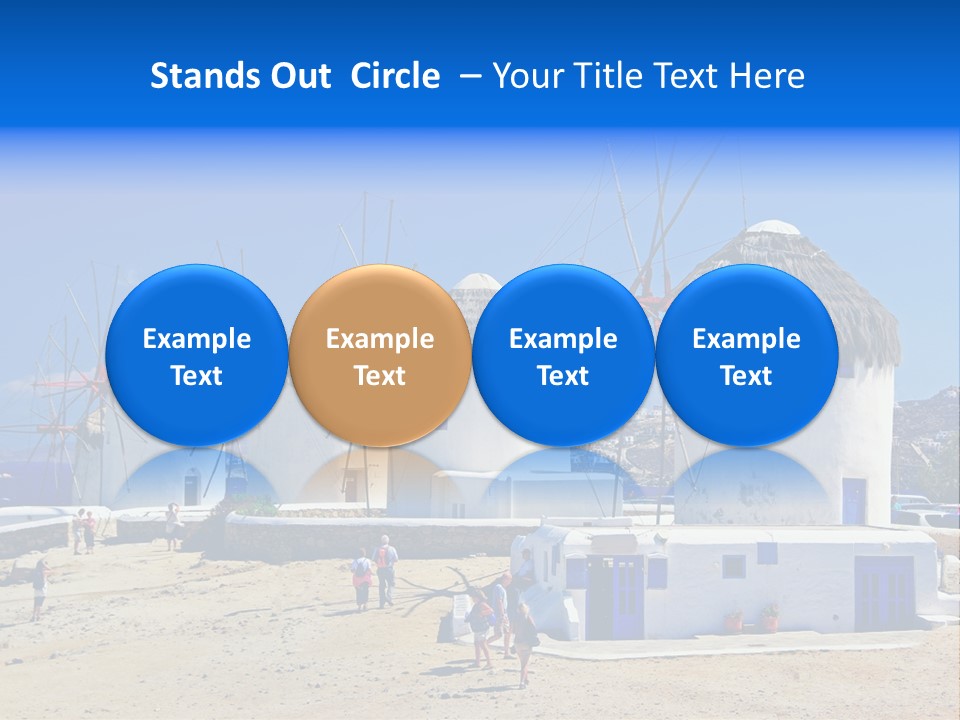 Windmill City Style PowerPoint Template