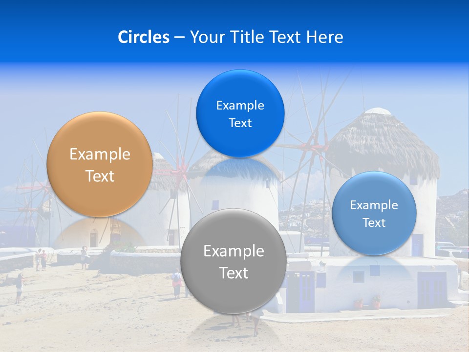 Windmill City Style PowerPoint Template