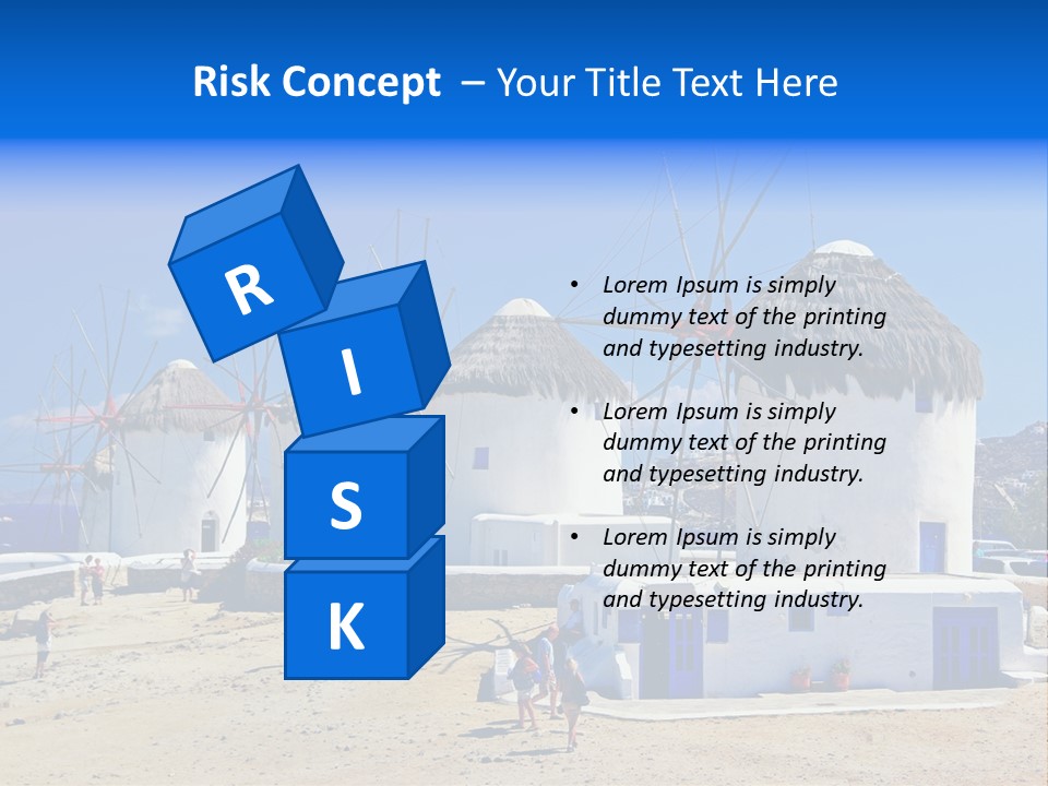 Windmill City Style PowerPoint Template