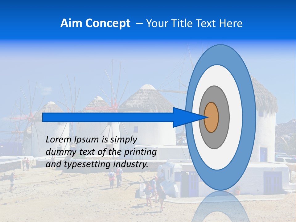 Windmill City Style PowerPoint Template