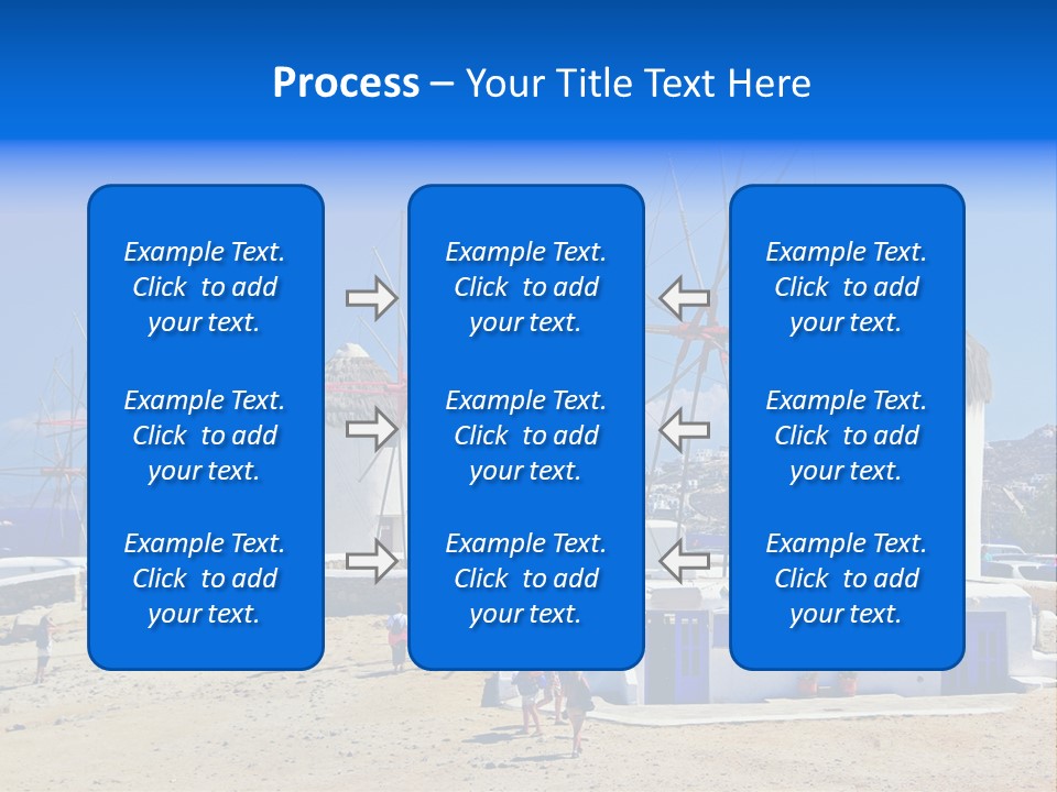 Windmill City Style PowerPoint Template