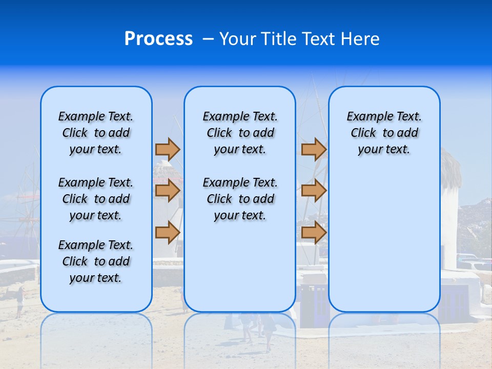 Windmill City Style PowerPoint Template