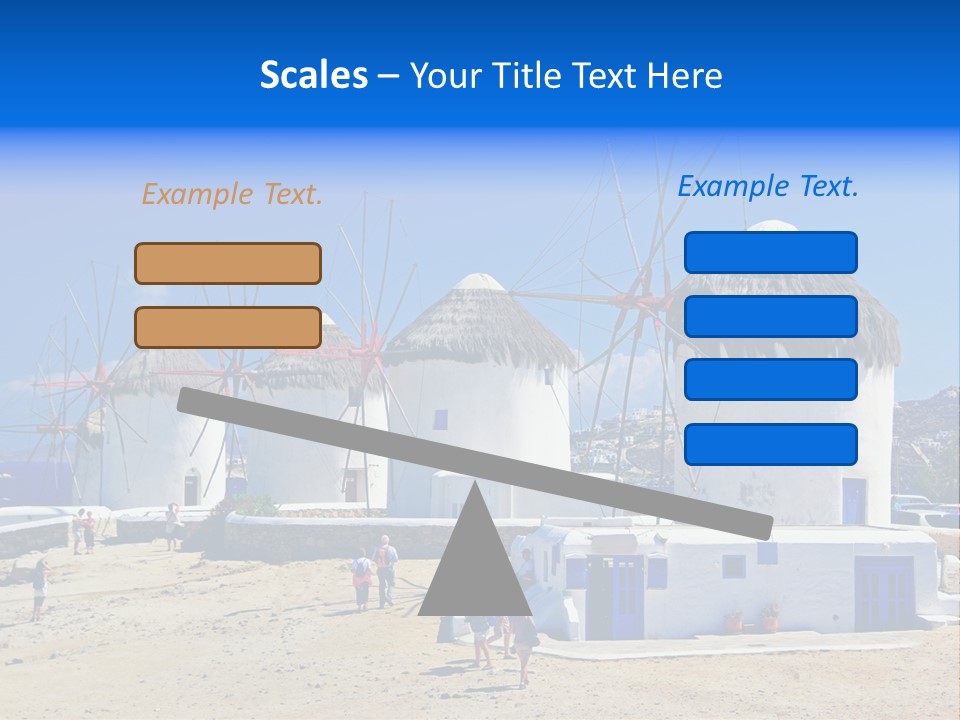 Windmill City Style PowerPoint Template