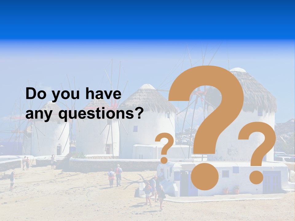 Windmill City Style PowerPoint Template