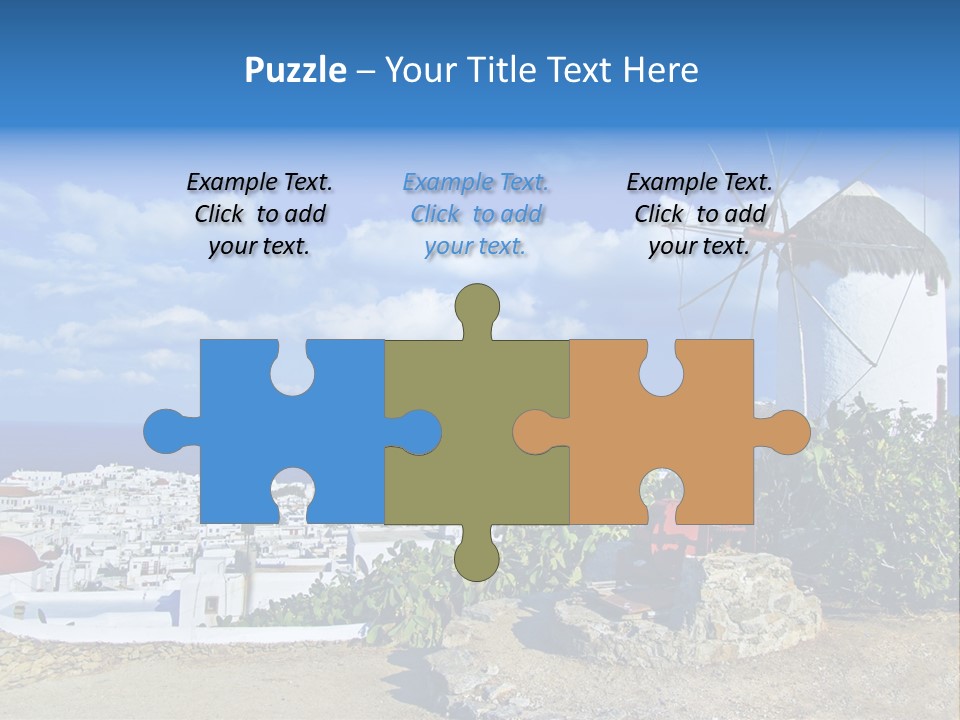 View Touristic Greek PowerPoint Template