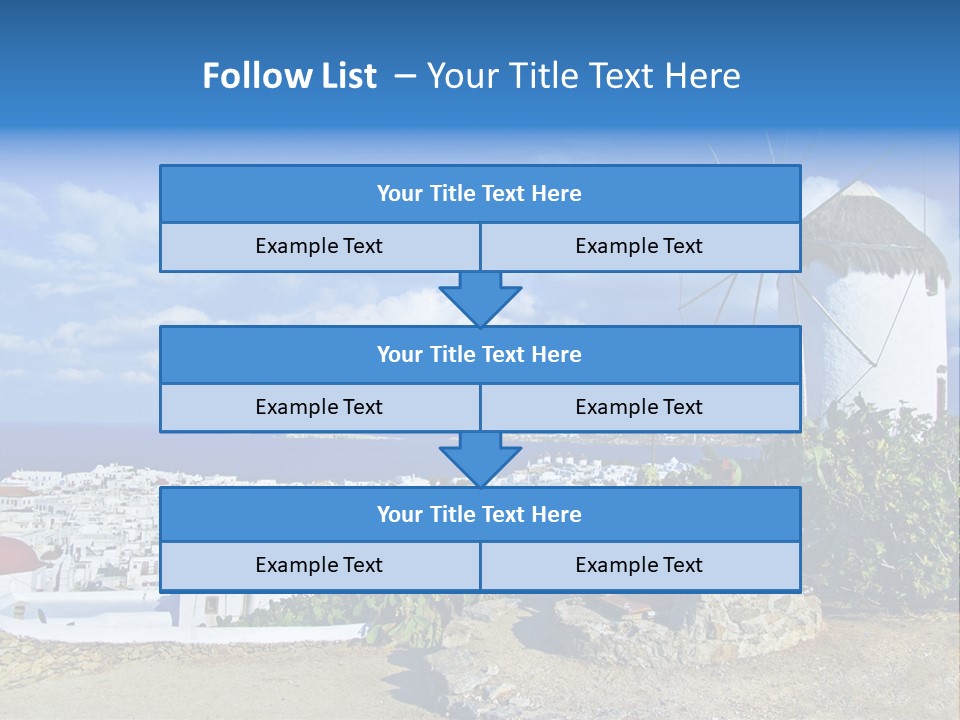 View Touristic Greek PowerPoint Template