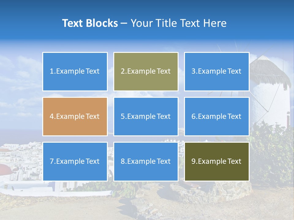 View Touristic Greek PowerPoint Template