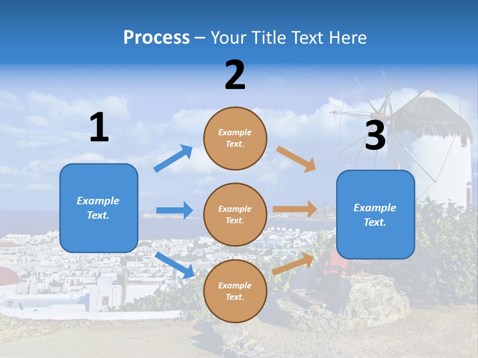 View Touristic Greek PowerPoint Template