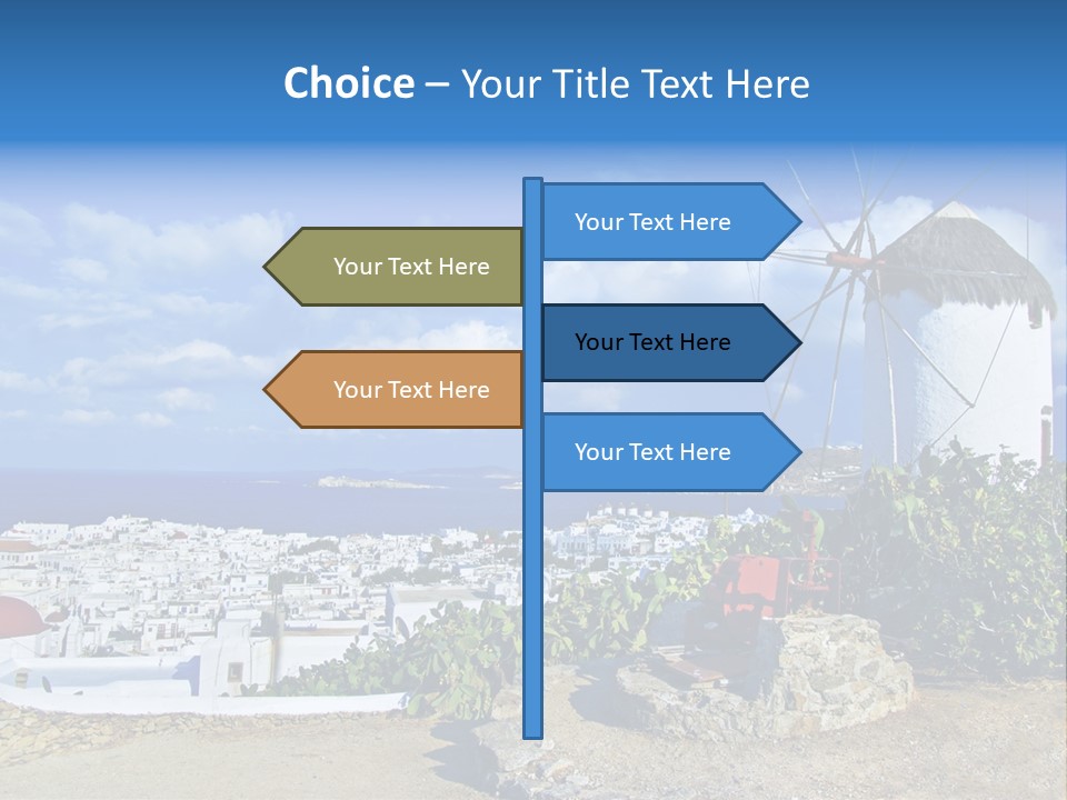 View Touristic Greek PowerPoint Template