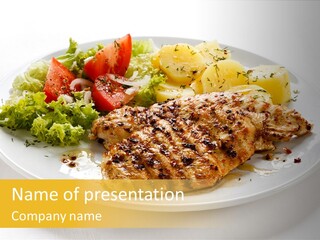 Tasty Eat Meal PowerPoint Template