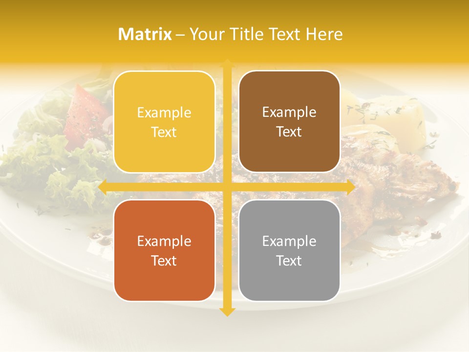 Tasty Eat Meal PowerPoint Template
