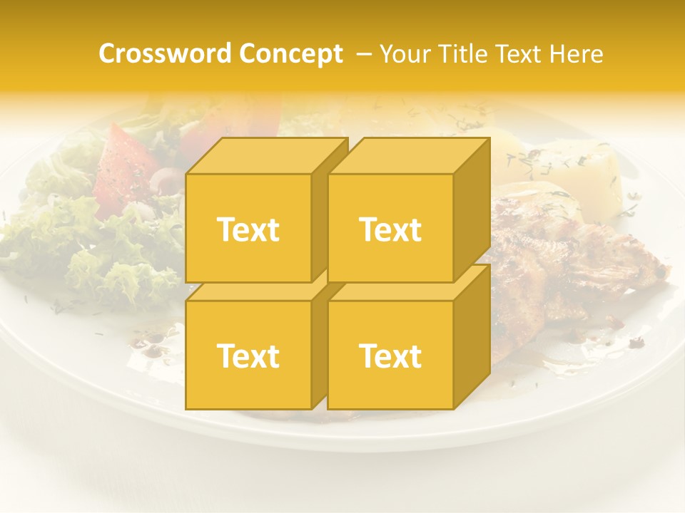 Tasty Eat Meal PowerPoint Template