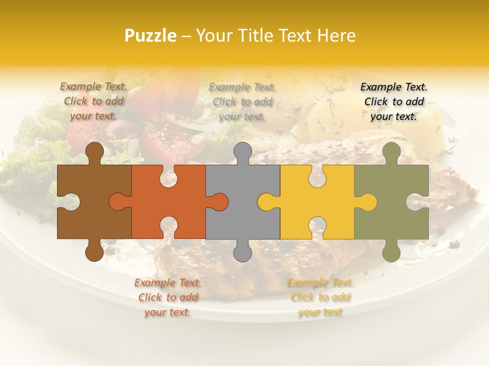 Tasty Eat Meal PowerPoint Template