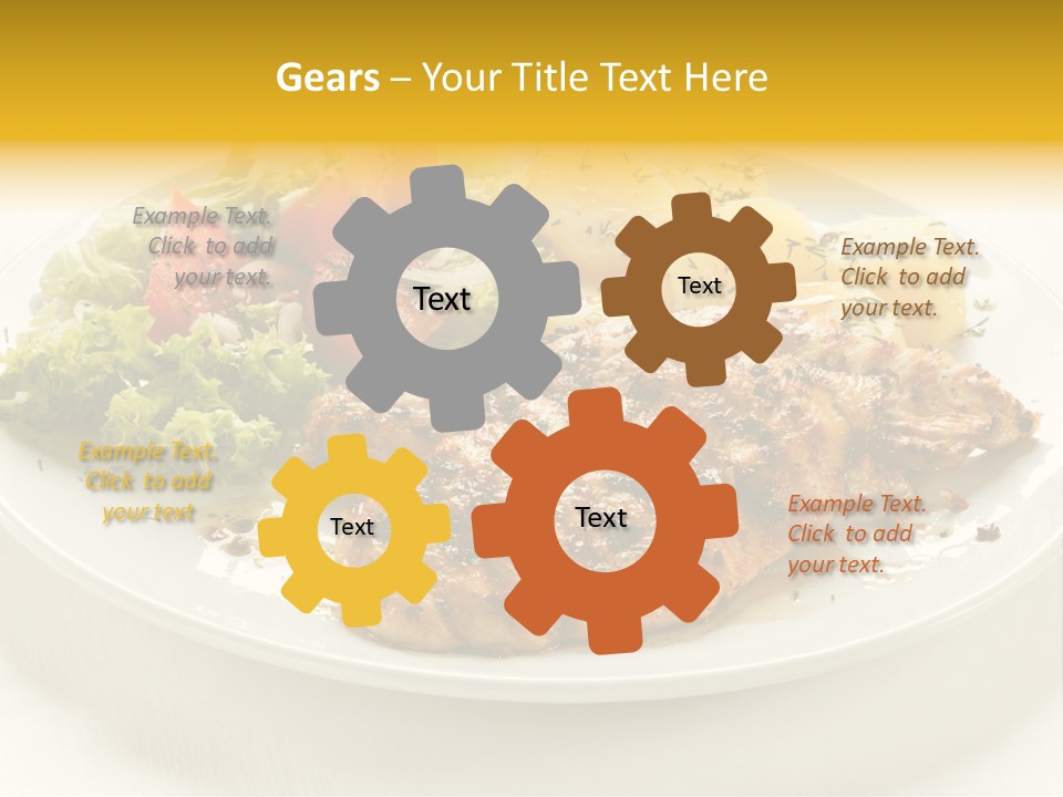 Tasty Eat Meal PowerPoint Template