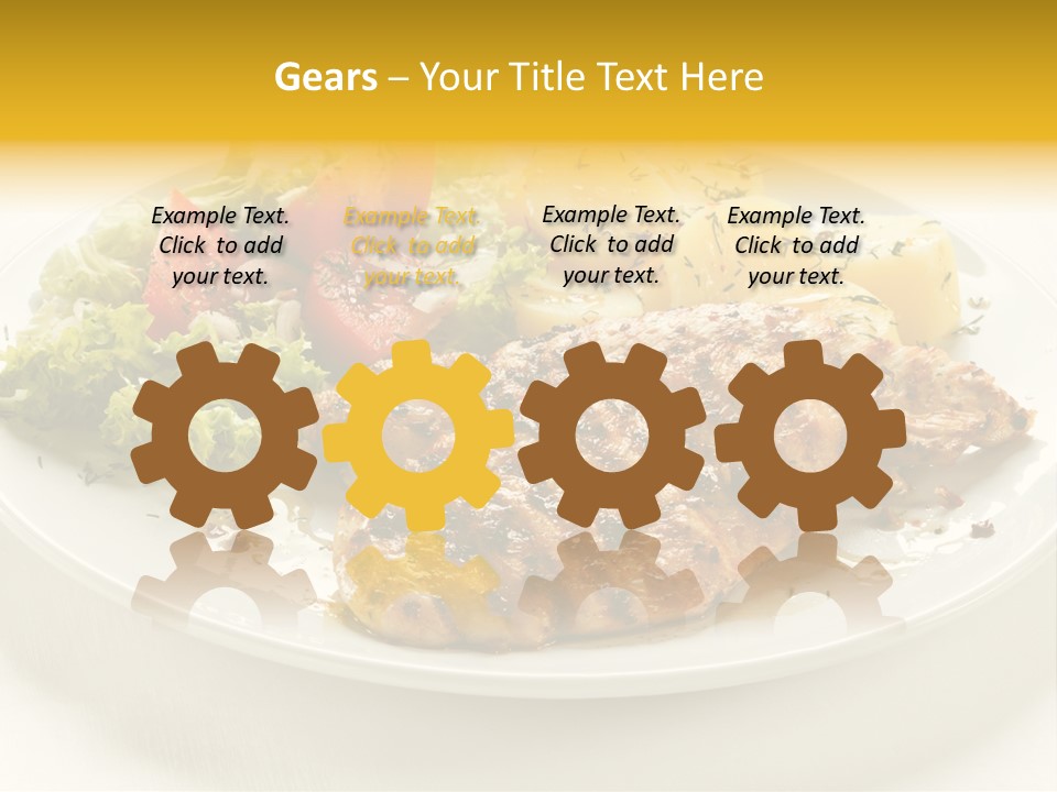 Tasty Eat Meal PowerPoint Template