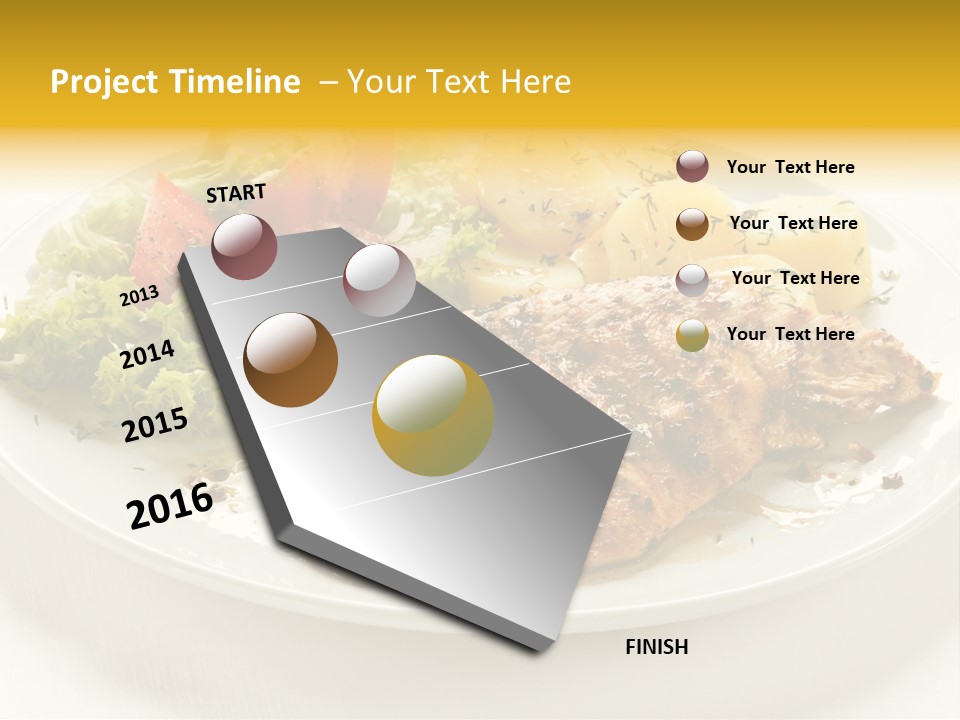 Tasty Eat Meal PowerPoint Template