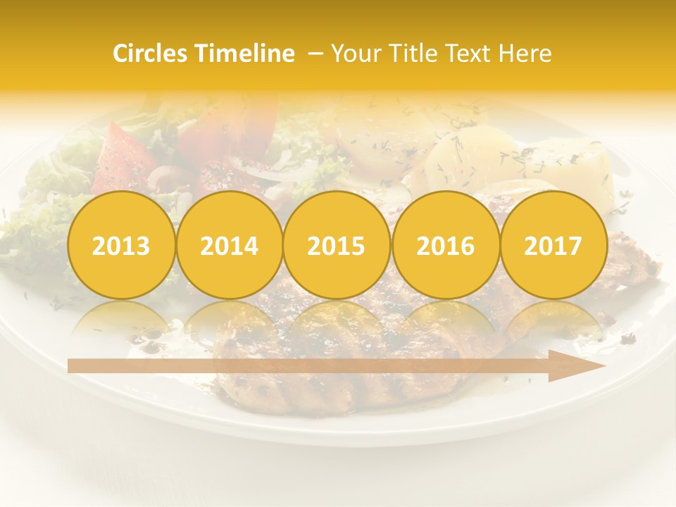 Tasty Eat Meal PowerPoint Template