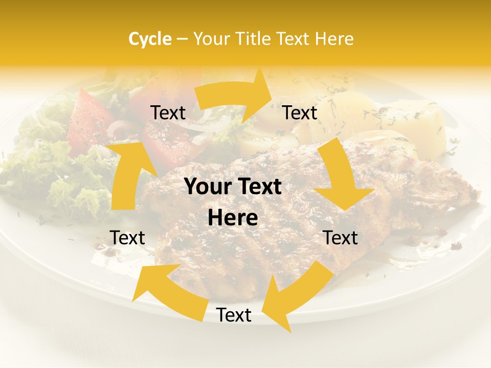 Tasty Eat Meal PowerPoint Template