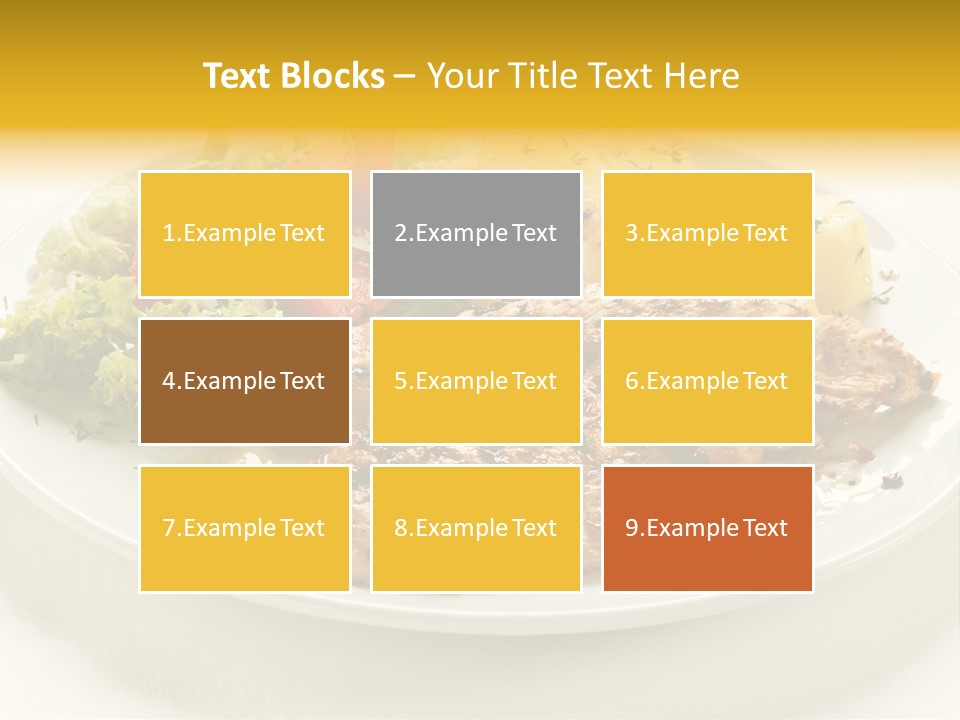Tasty Eat Meal PowerPoint Template