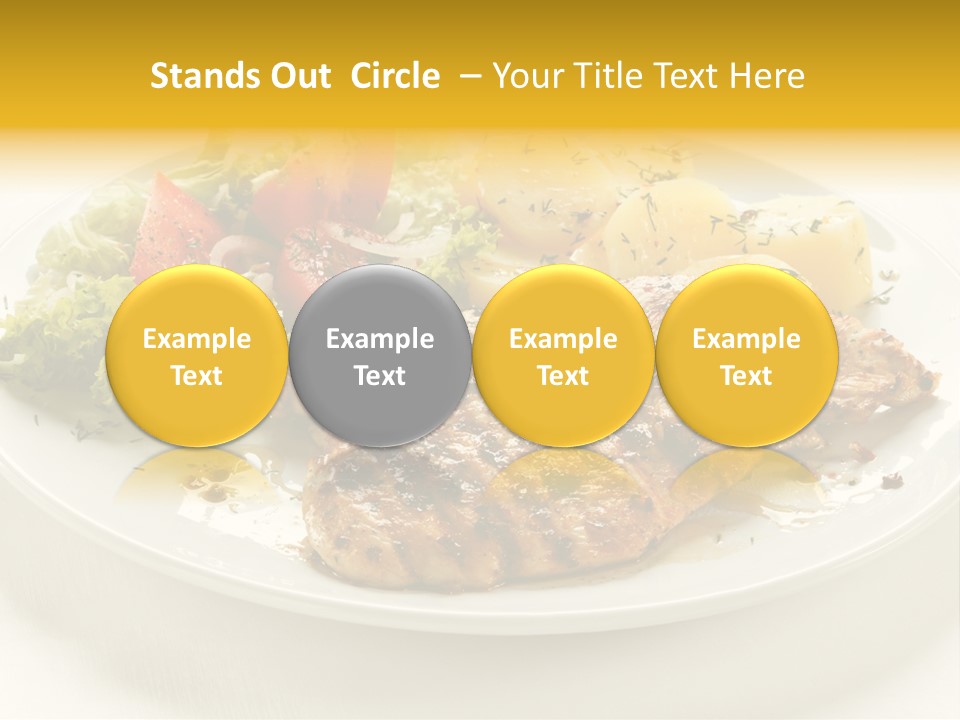 Tasty Eat Meal PowerPoint Template