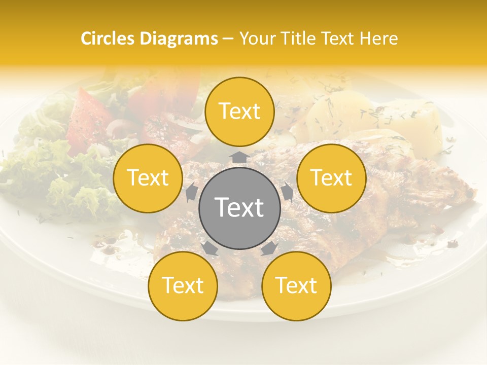 Tasty Eat Meal PowerPoint Template