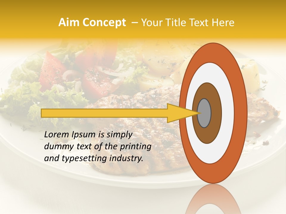 Tasty Eat Meal PowerPoint Template