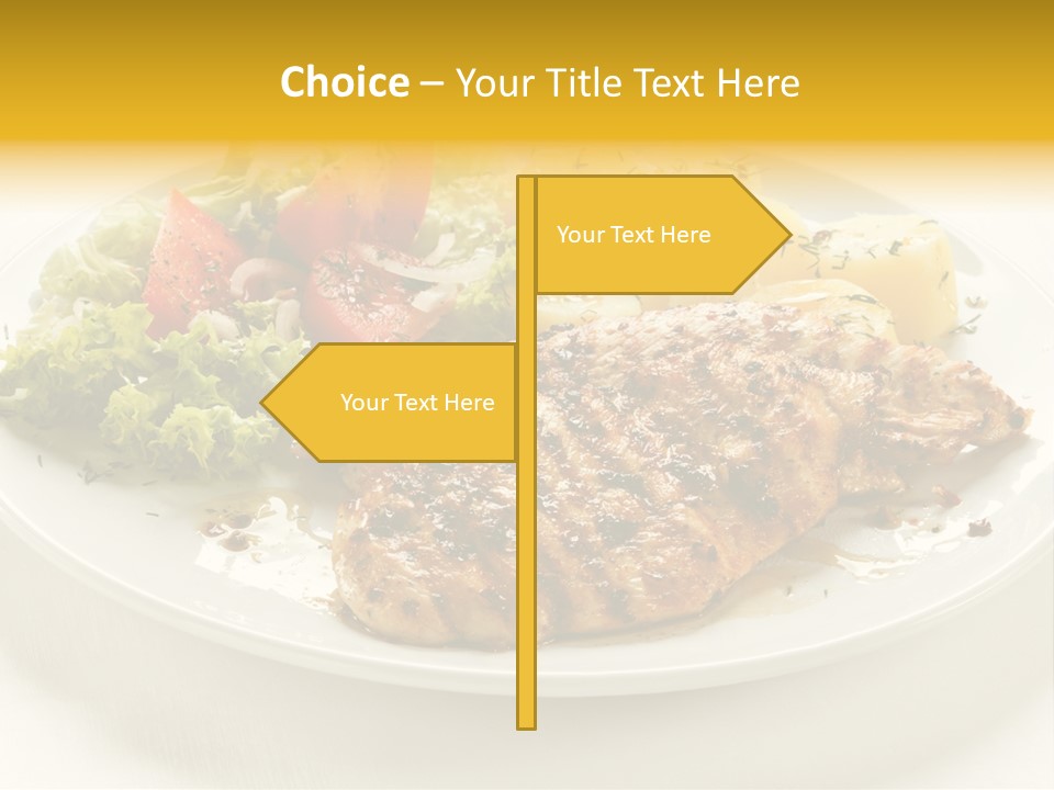 Tasty Eat Meal PowerPoint Template