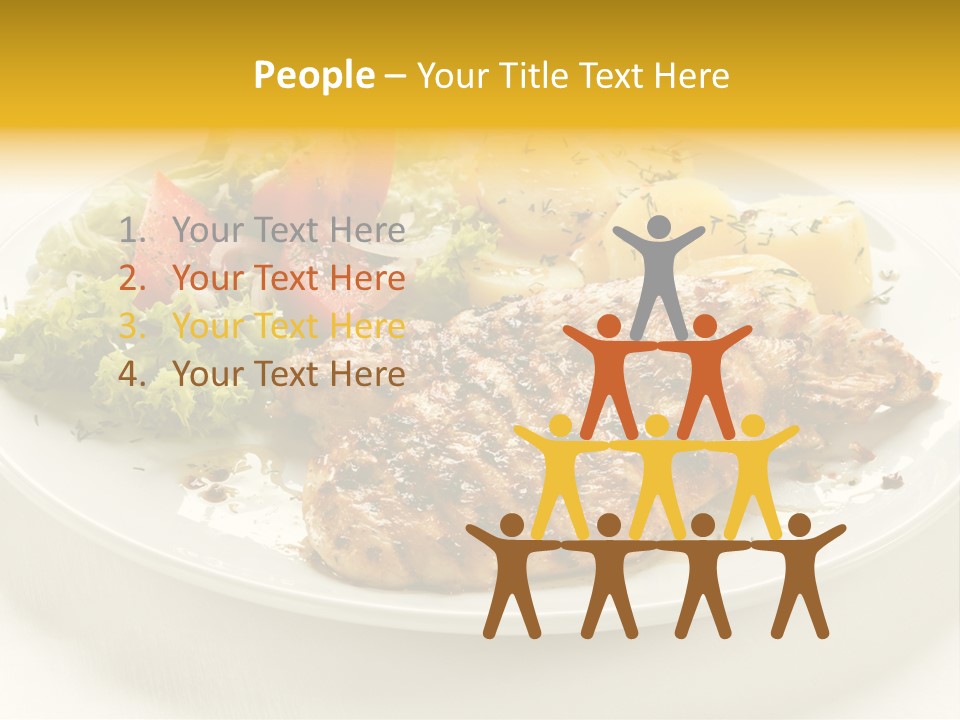 Tasty Eat Meal PowerPoint Template
