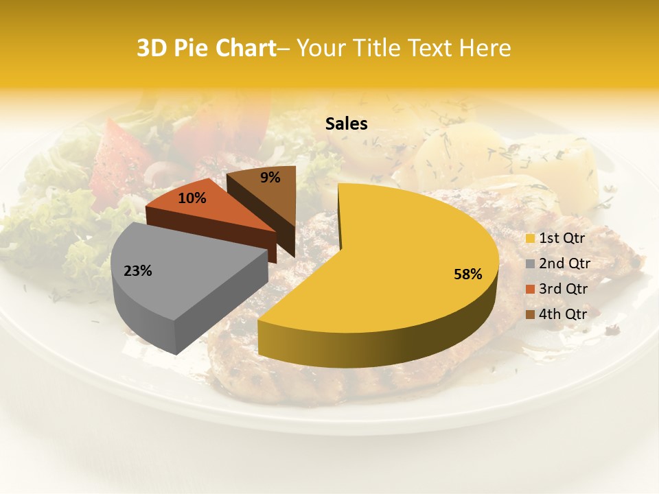 Tasty Eat Meal PowerPoint Template