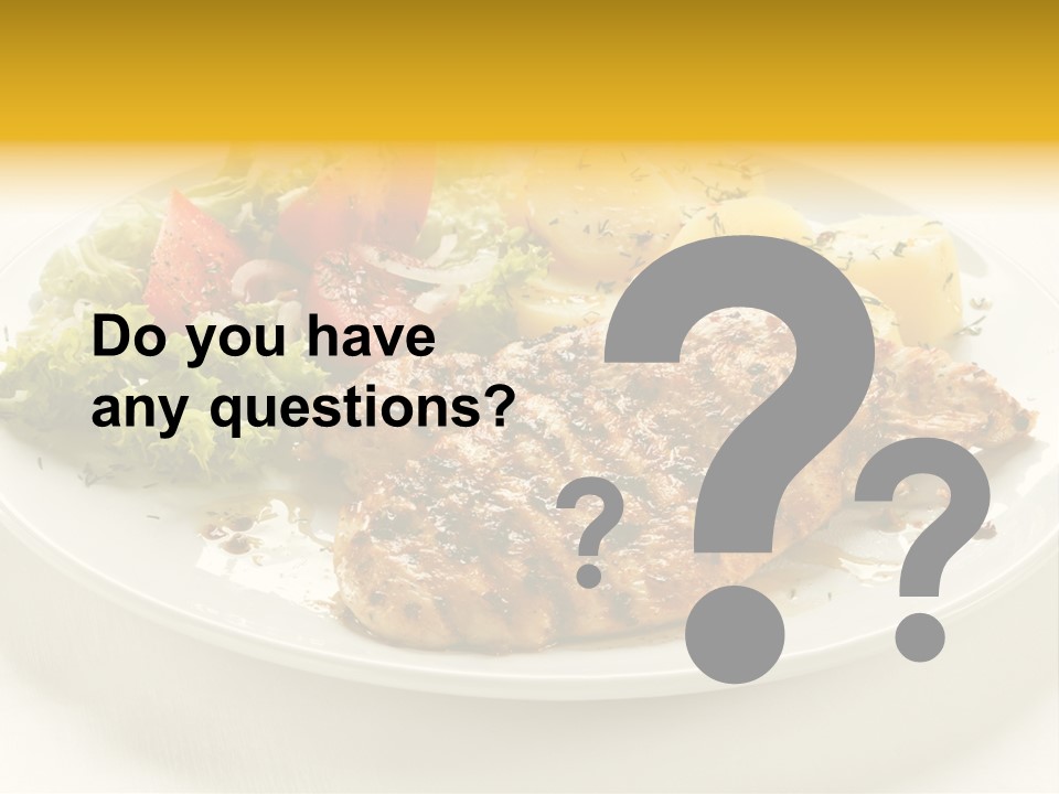 Tasty Eat Meal PowerPoint Template