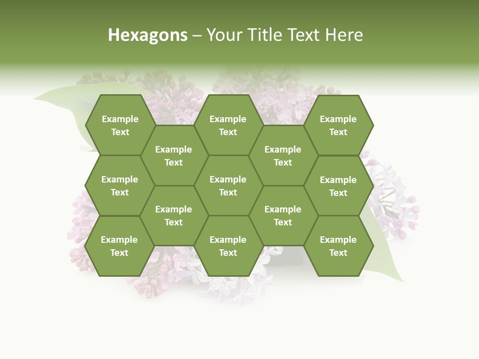 Green Lilac Purple PowerPoint Template