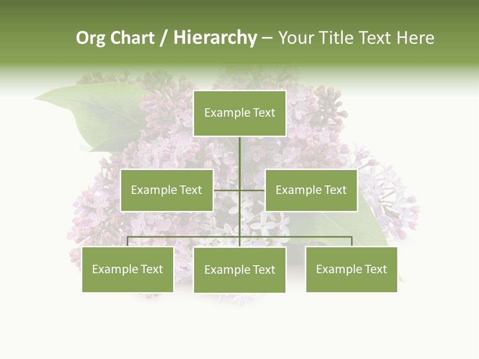 Green Lilac Purple PowerPoint Template